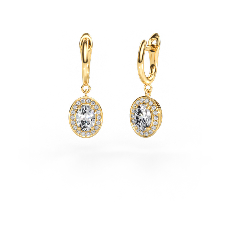 Immagine di Orecchini pendenti Nakita 585 oro Diamante lab grown 1.67 crt