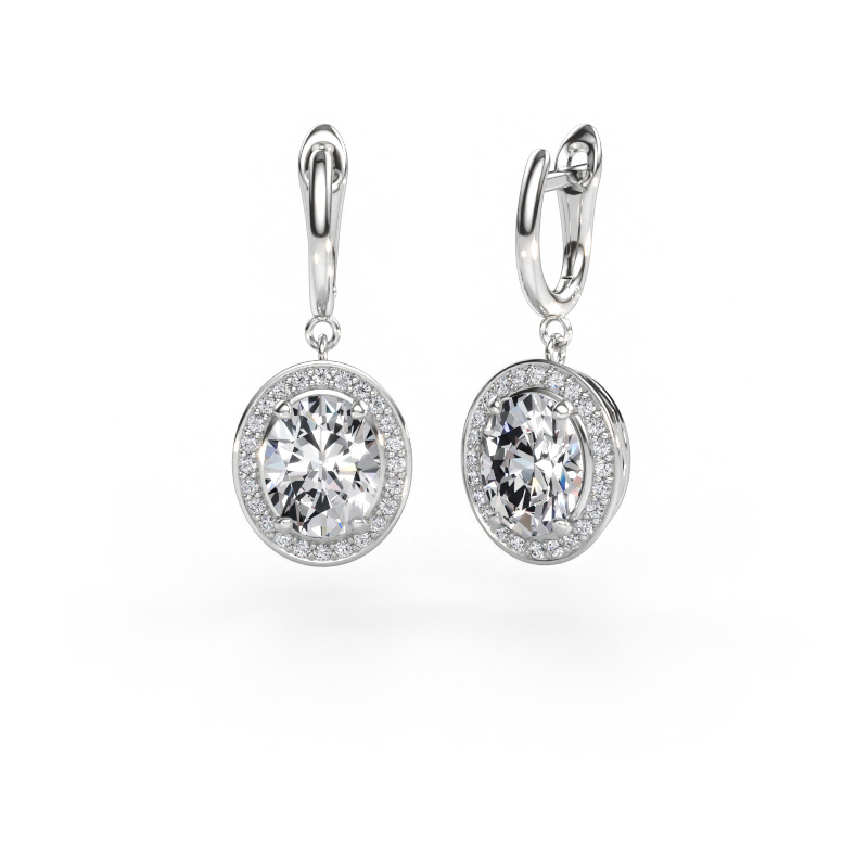 Immagine di Orecchini pendenti Nakita 950 platino Diamante lab grown 5.88 crt