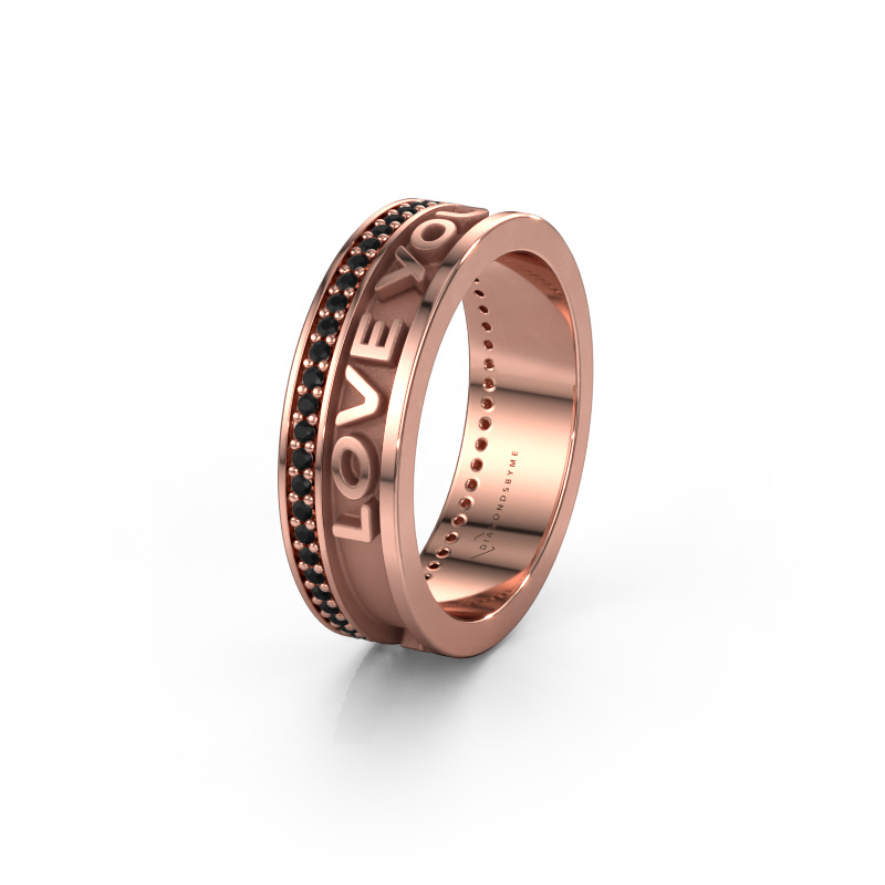 Image of Wedding ring Namering 2 585 rose gold ±0.24x0.08 in