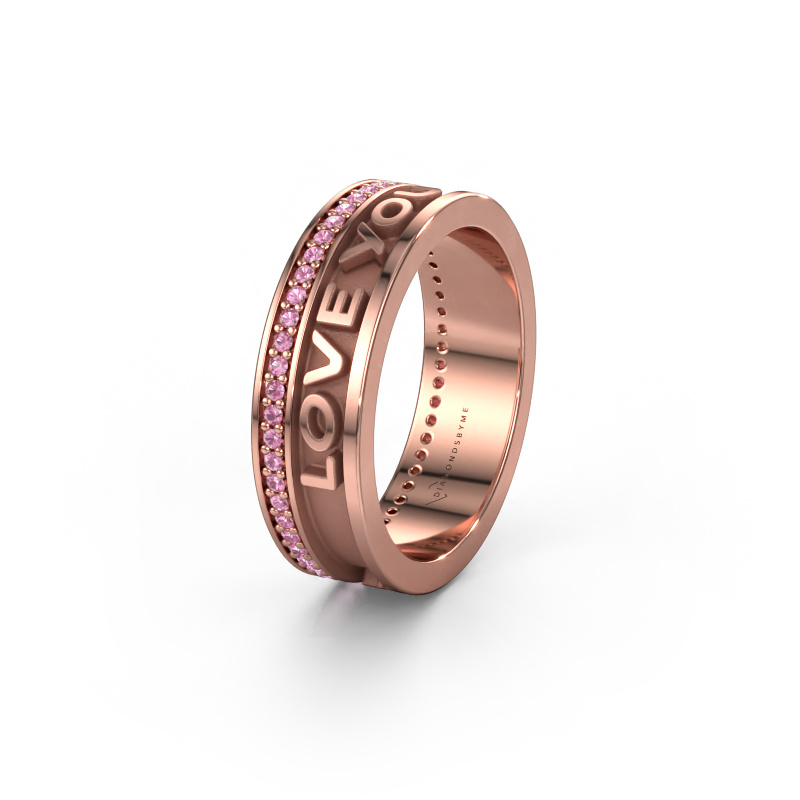 Image of Wedding ring Namering 2 585 rose gold ±0.24x0.08 in