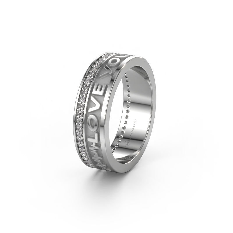 Image of Wedding ring Namering 3 950 platinum ±0.24x0.08 in