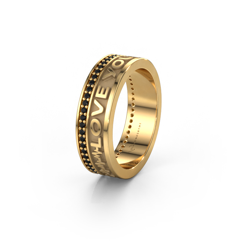 Image of Wedding ring Namering 3 585 gold ±0.24x0.08 in