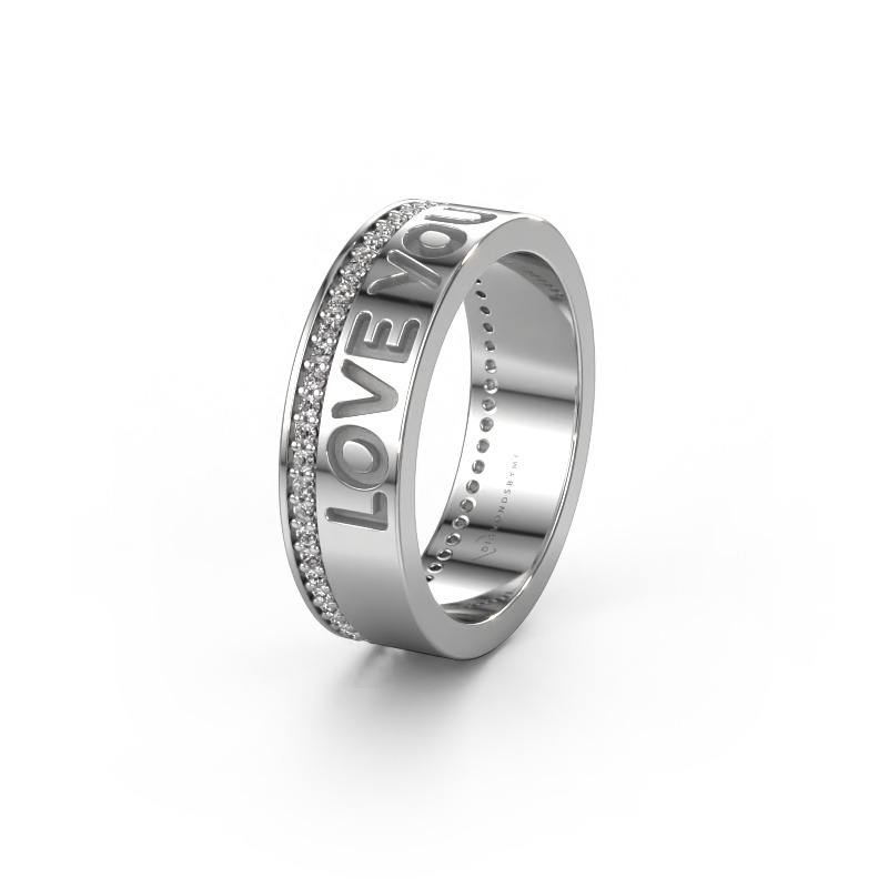 Image of Wedding ring Namering 4 950 platinum ±0.24x0.08 in