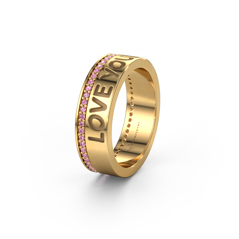 Image of Wedding ring Namering 4 585 gold ±0.24x0.08 in