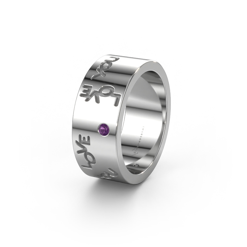 Image of Wedding ring Namering 5 950 platinum ±0.31x0.08 in