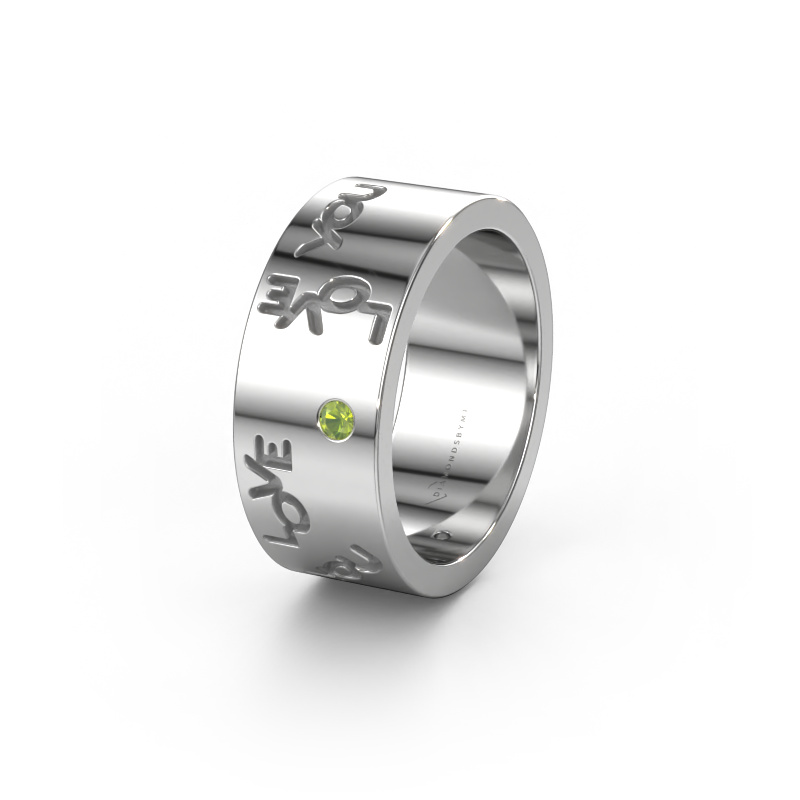 Image of Wedding ring Namering 5 585 white gold ±0.31x0.08 in