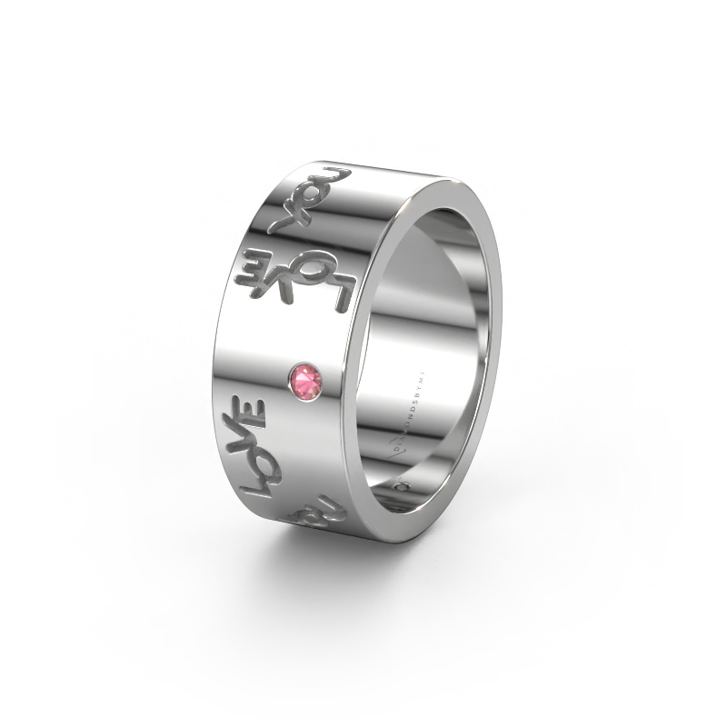 Bild von Ehering Namering 5 585 Weißgold ±8x1.8 mm