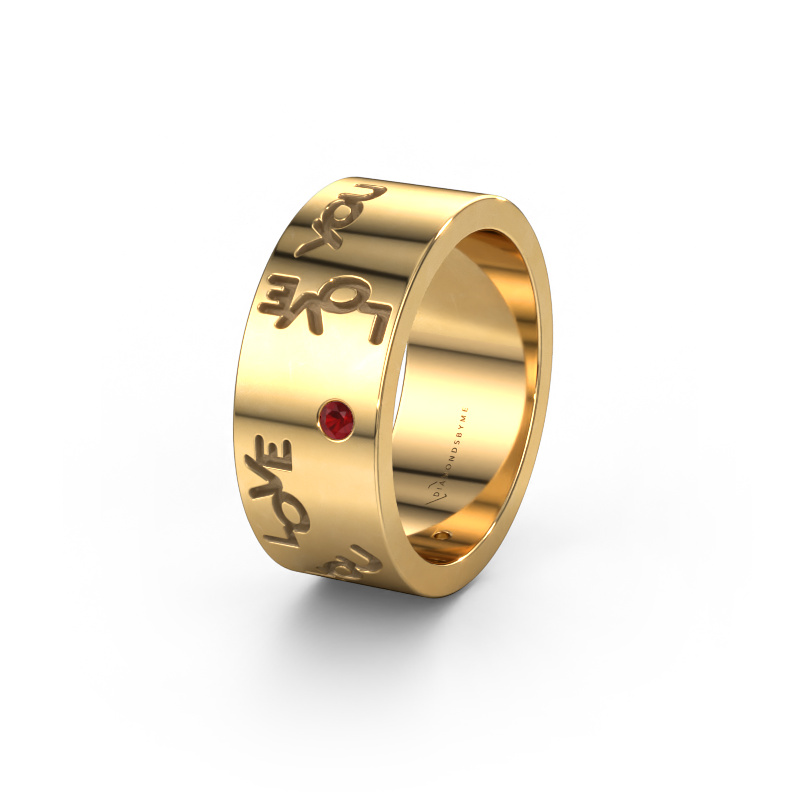 Bild von Ehering Namering 5 585 Gold ±8x1.8 mm