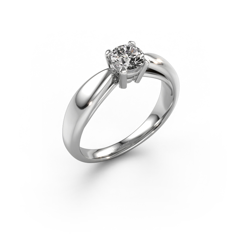 Bild von Verlobungsring Nichole 585 Weißgold Diamant 0.50 crt