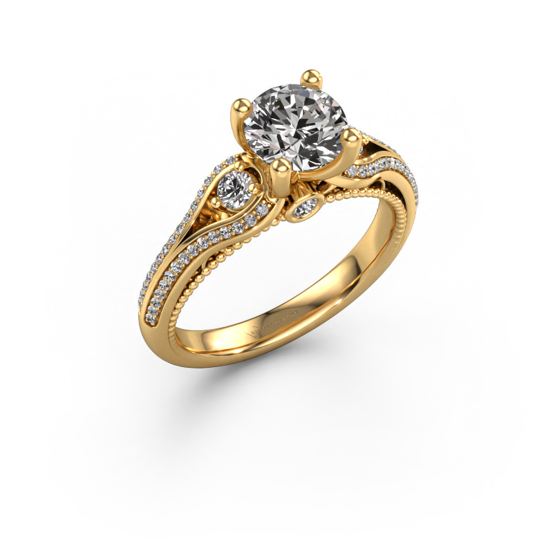 Image of Engagement ring Nikita 585 gold Diamond 1.320 crt