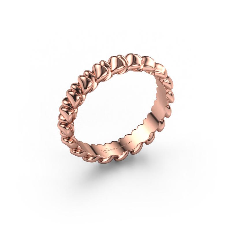 Image of Stackable ring Nikki 585 rose gold