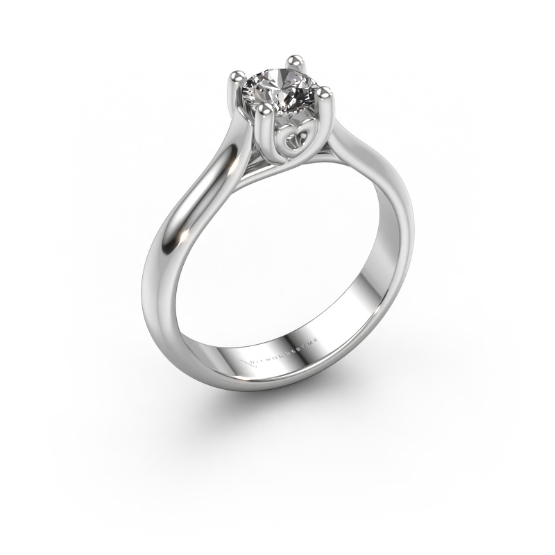 Bild von Verlobungsring Nisa 950 Platin Diamant 0.40 crt