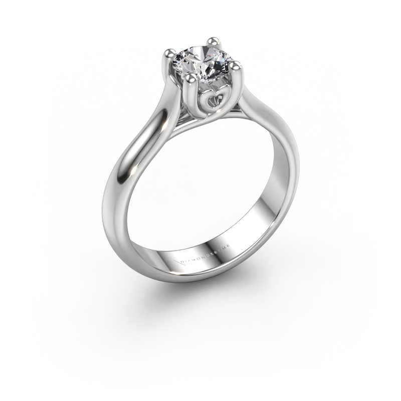 Bild von Verlobungsring Nisa 950 Platin Lab-grown Diamant 0.70 crt