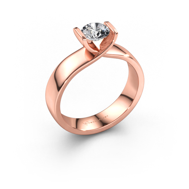 Bild av Ring Noor 585 roséguld Diamant 0.70 crt
