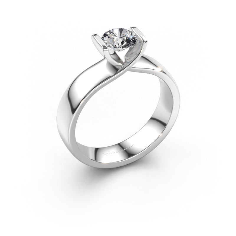 Immagine di Anello Noor 585 oro bianco Diamante 0.70 crt