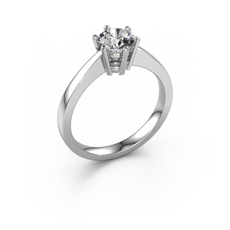 Bild von Verlobungsring Noortje 585 Weißgold Lab-grown Diamant 0.70 crt