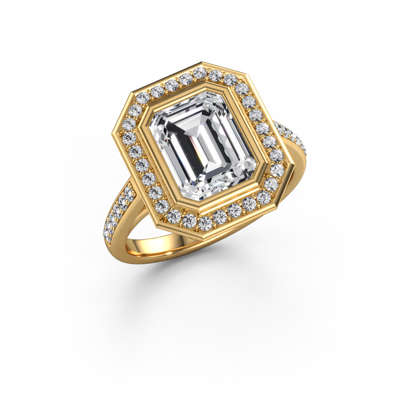 Image of Engagement ring Noud 2 EME 585 gold Diamond 2.869 crt