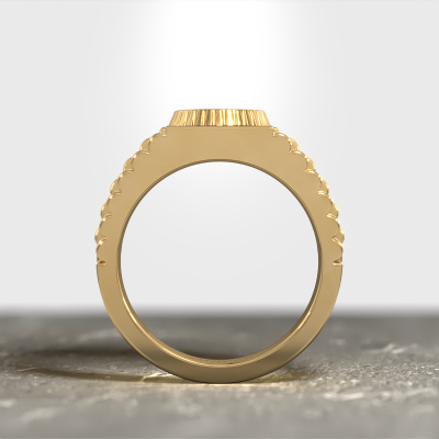 Gold Ring For Rolex Stil Ring Herren Sold At Auction: Herren