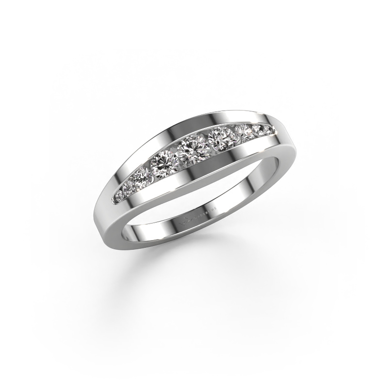 Image of Ring Oneida 585 white gold Zirconia 3 mm