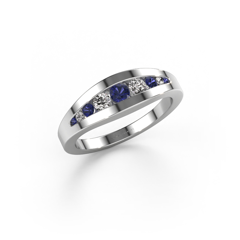Image of Ring Oneida 585 white gold Sapphire 3 mm