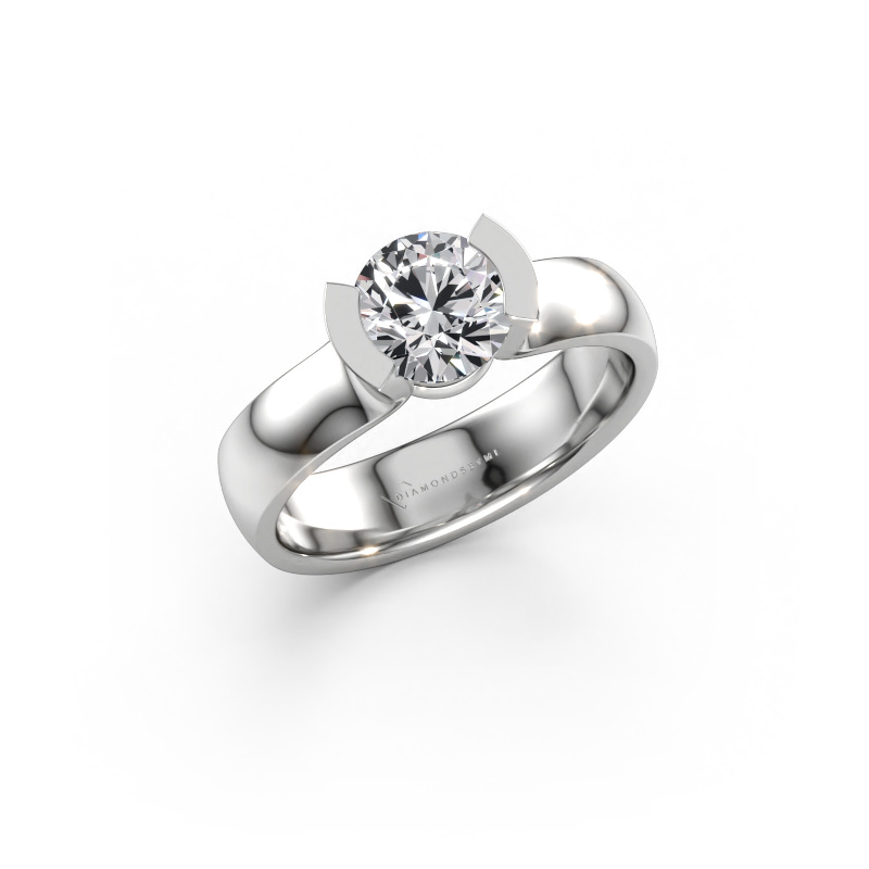 Bild av Ring Ophelia 950 platina Diamant 1.00 crt