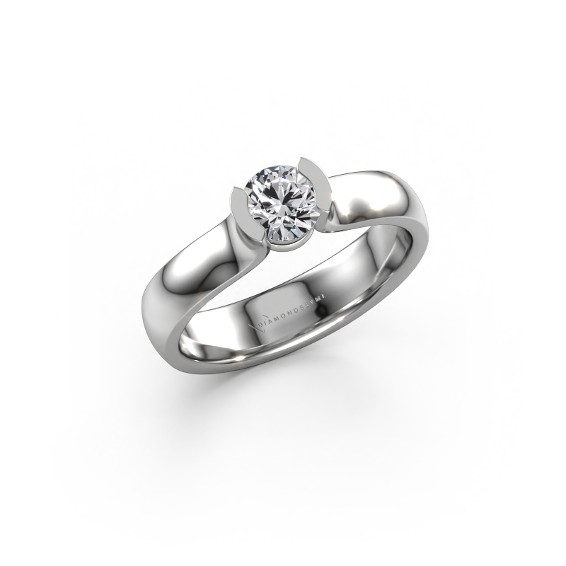 Afbeelding van Ring Ophelia 950 Platina Diamant 0.50 crt