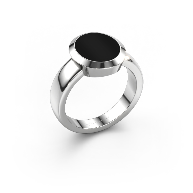 Bild von Siegelring Oscar 3 950 Platin Onyx 12x10 mm