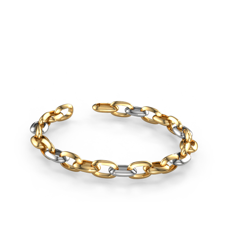 Image of Bracelet Oval link 1 10.0 Solid - 585 gold