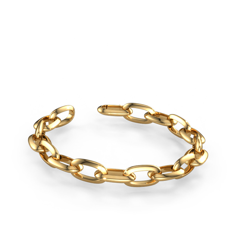 Image of Bracelet Oval link 1 12.0 Solid - 585 gold