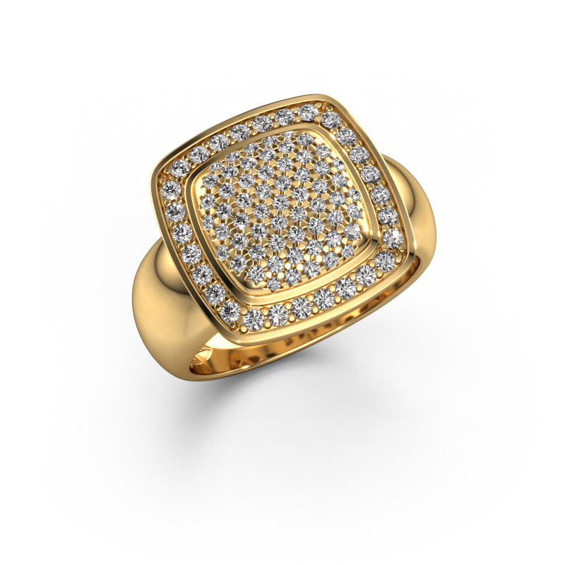 Image of Ring paige 585 gold Lab-grown diamond 0.658 crt