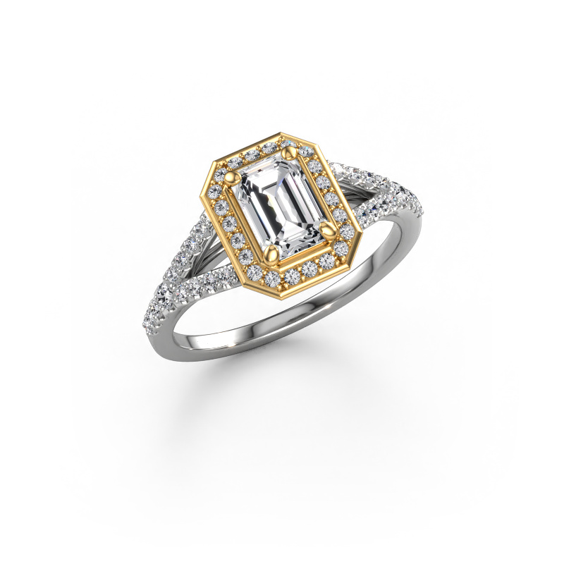 Bild von Verlobungsring Pamela EME 585 Weißgold Diamant 1.197 crt