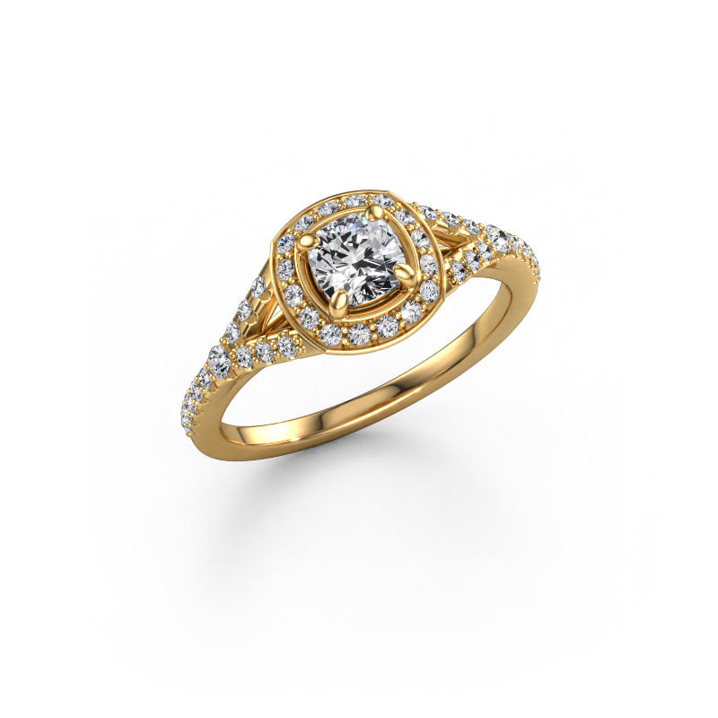 Image of Engagement ring Pamela CUS 585 gold Diamond 0.767 crt