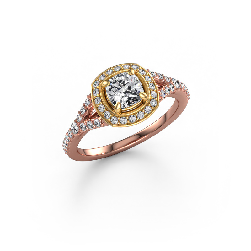 Bild von Verlobungsring Pamela CUS 585 Roségold Lab-grown Diamant 1.049 crt