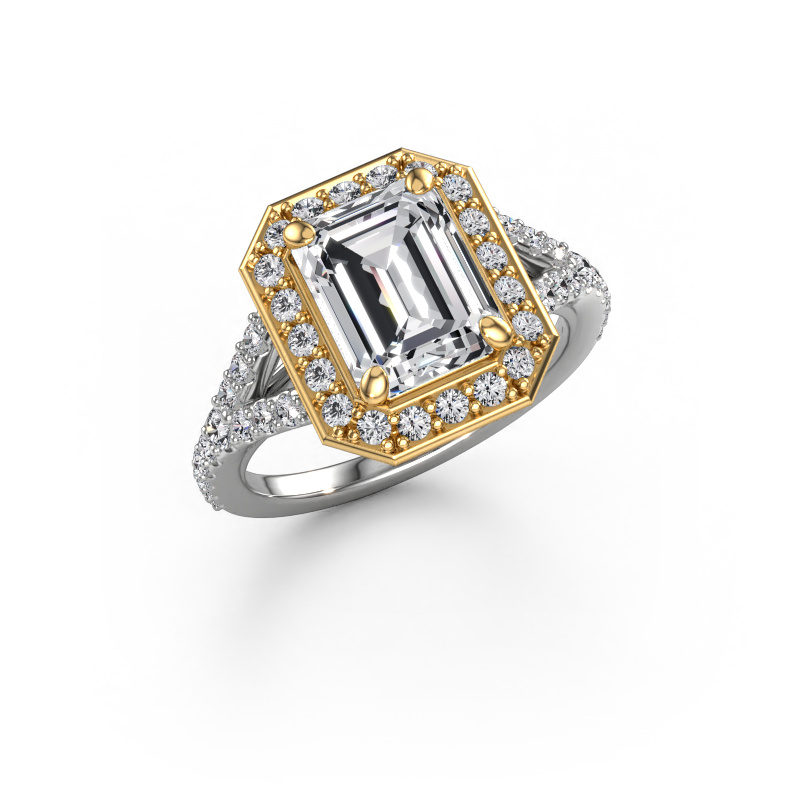 Afbeelding van Verlovingsring Pamela EME 585 witgoud Lab-grown diamant 3.12 crt