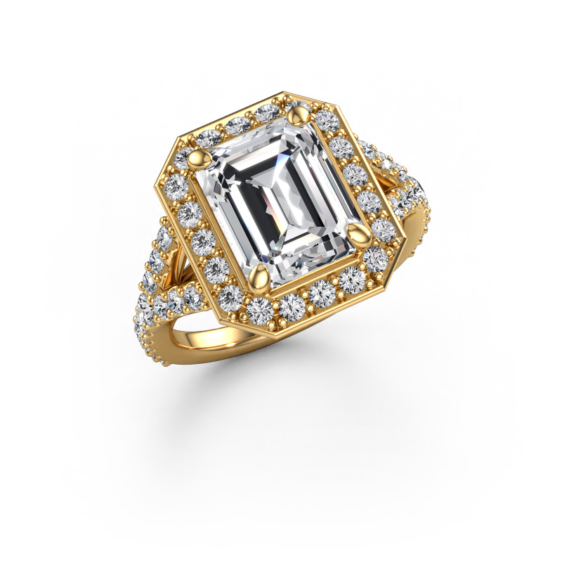 Bild von Verlobungsring Pamela EME 585 Gold Lab-grown Diamant 4.396 crt