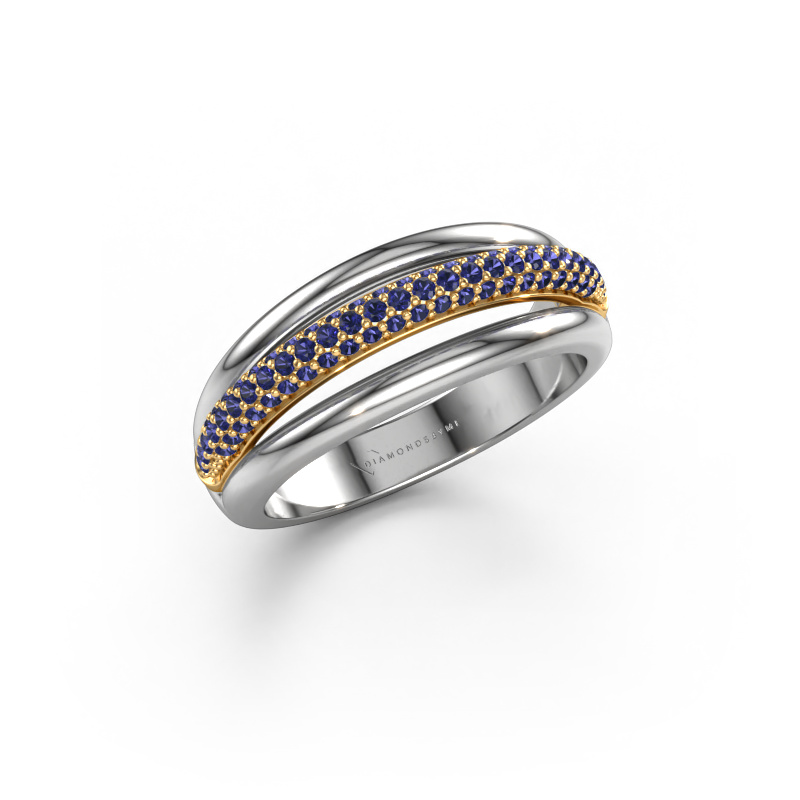 Image of Ring paris 585 white gold Sapphire 1 mm