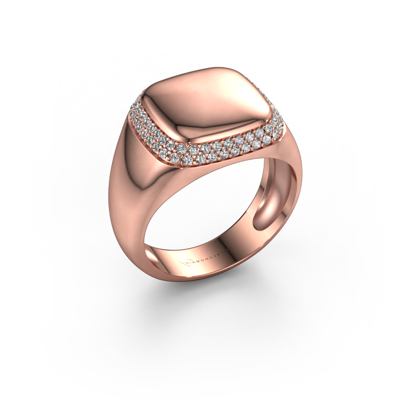 Bild von Herrenring Pascal 585 Roségold Diamant 0.482 crt