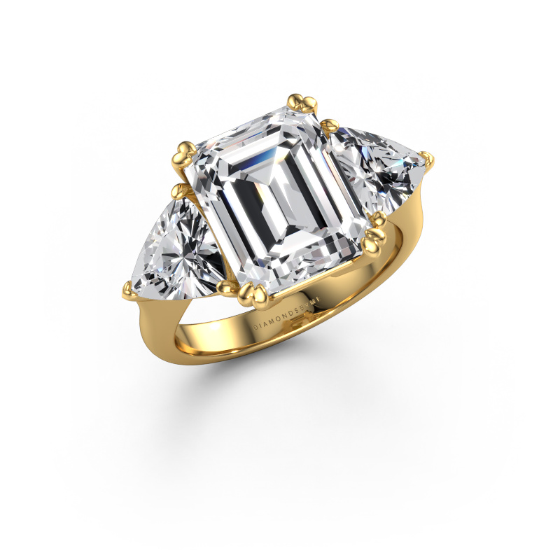 Afbeelding van Verlovingsring Paula 585 goud Lab-grown diamant 7.01 crt