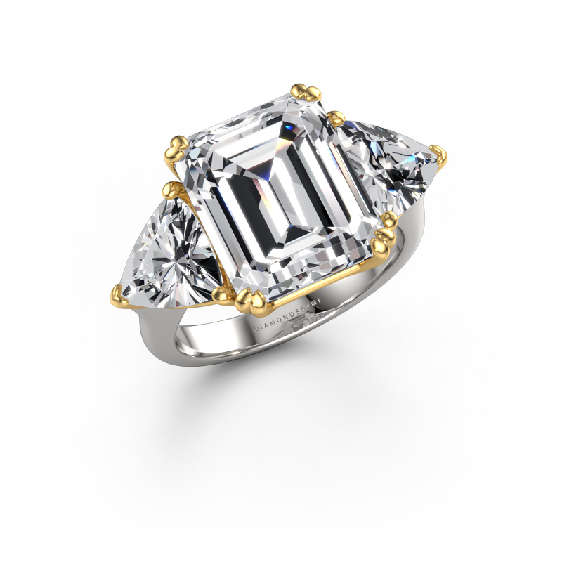 Afbeelding van Verlovingsring Paula 585 Witgoud Lab-grown diamant 8.20 crt