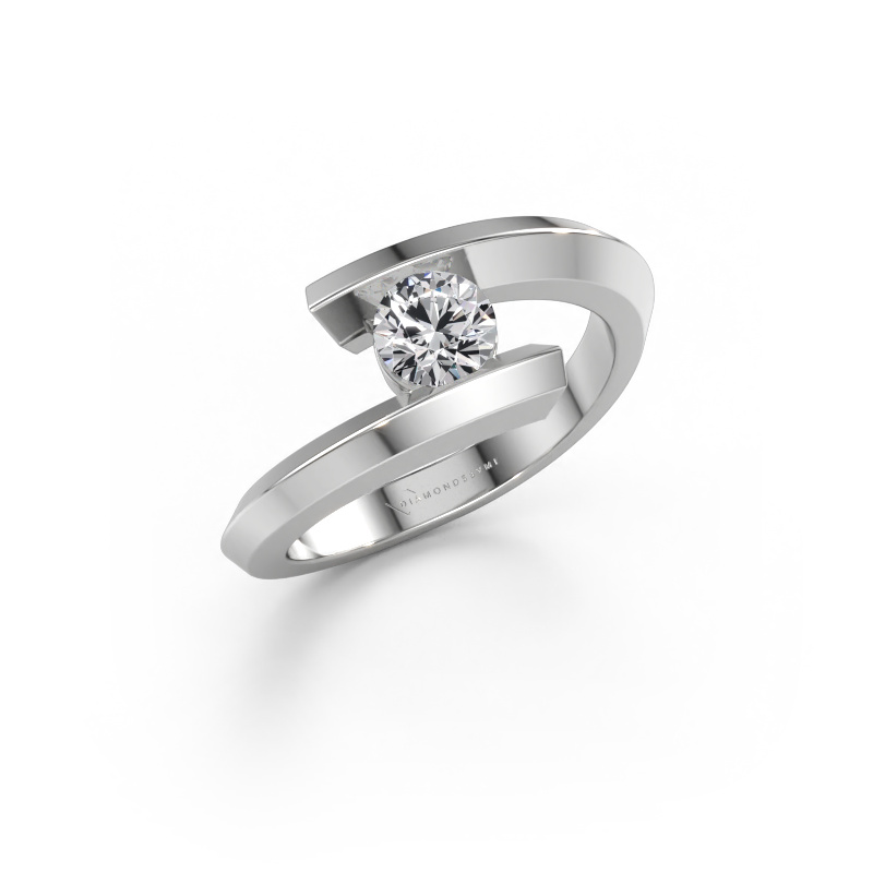 Immagine di Anello Paulette 585 oro bianco Diamante 0.30 crt