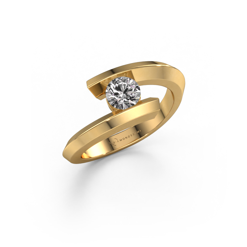 Bild von Ring Paulette 585 Gold Diamant 0.30 crt
