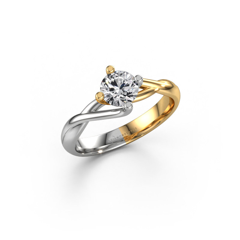 Image of Engagement ring Paulien 585 gold Diamond 0.70 crt