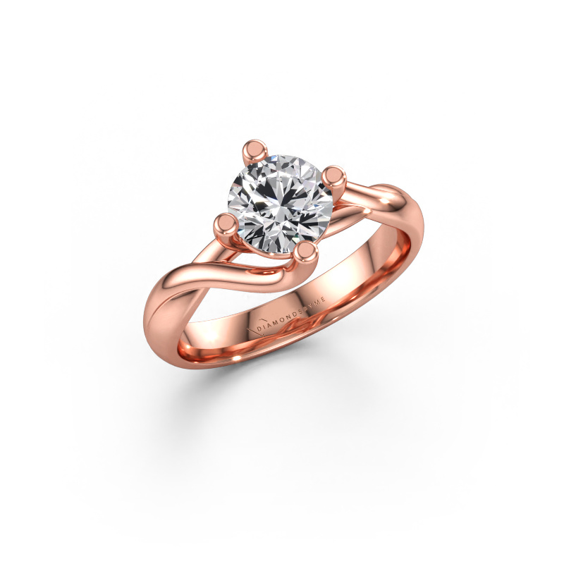 Immagine di Anello Paulien 585 oro rosa Diamante 1.00 crt