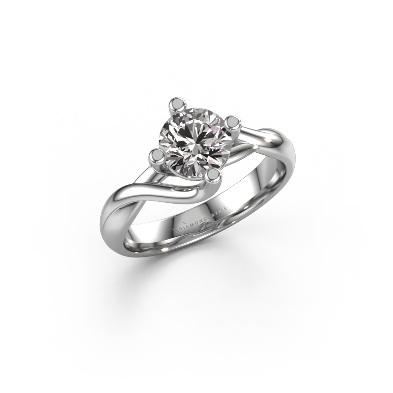 Image de Bague Paulien 950 platine Diamant 1.00 crt