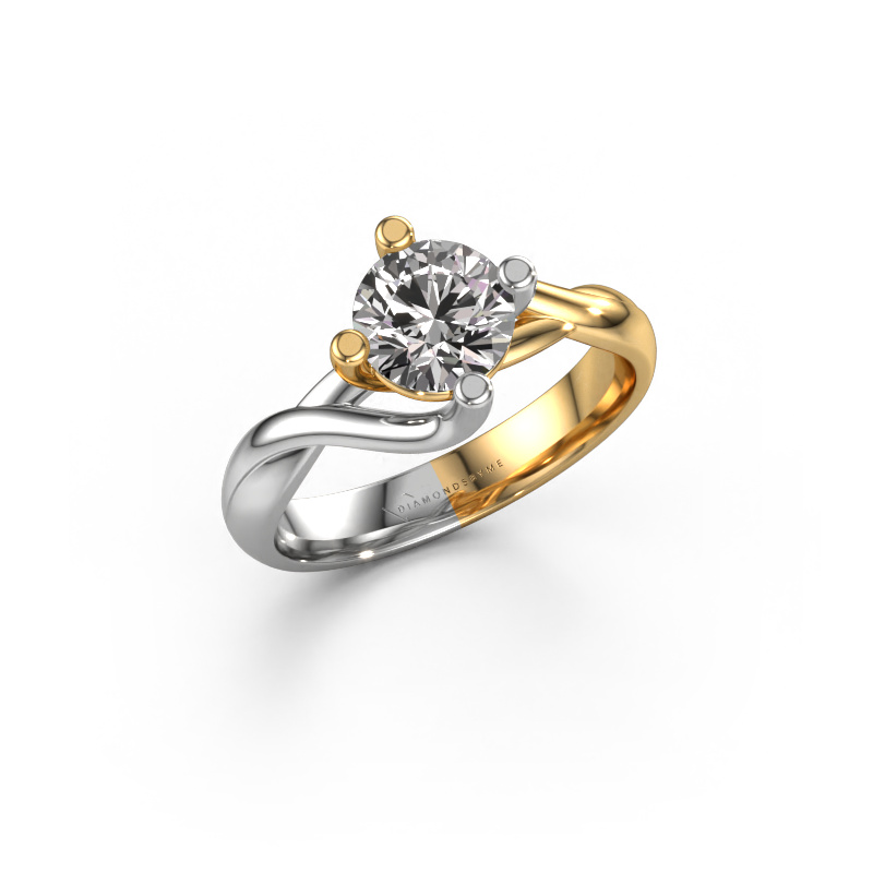 Image of Ring Paulien 585 gold Diamond 1.00 crt