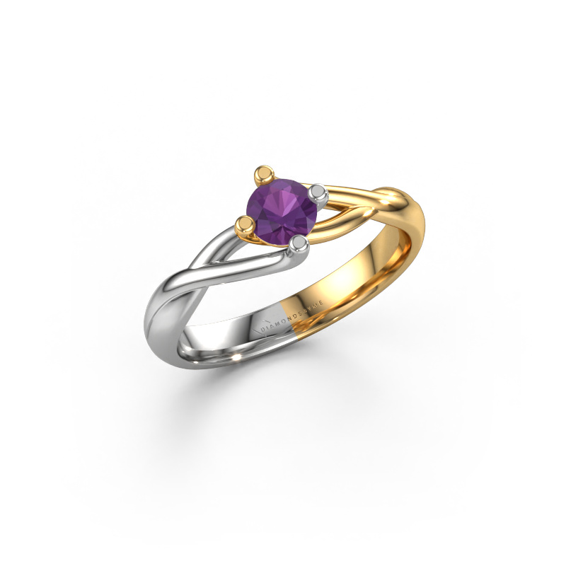 Bild von Ring Paulien 585 Gold Amethyst 4.2 mm