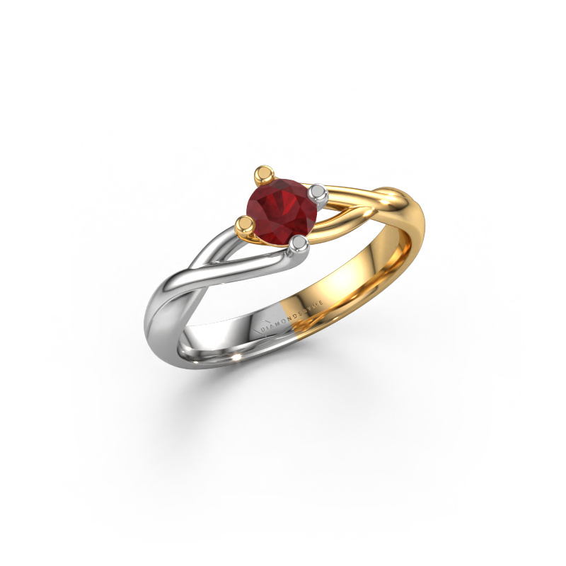Image of Ring Paulien 585 gold Ruby 4.2 mm