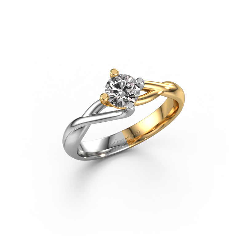 Image of Engagement ring Paulien 585 gold Diamond 0.50 crt