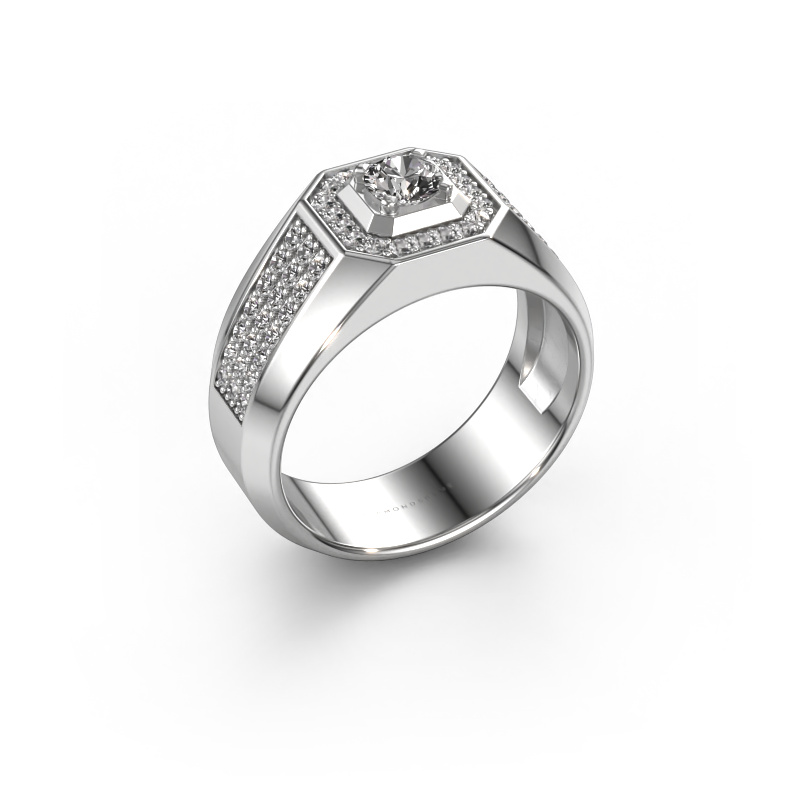 Bild von Herrenring Pavan 950 Platin Diamant 0.828 crt