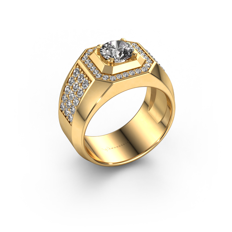 Bild von Herrenring Pavan 585 Gold Diamant 1.918 crt